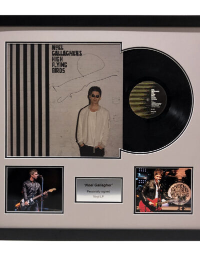 Noel Gallagher Signed Vinyl Album High Flying Birds Framed (Copy)