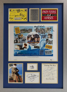 Only Fools and Horses Presentation personally signed by David Jason, Nicolas Lyndhurst & Buster Merryfield & 8 Others