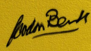 Pele & Gordon Banks Personally Signed Brazil & England Shirts in Dual Frame