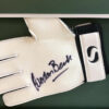 Brazil Shirt signed by Pele & Gordon Banks Glove Framed - Image 3