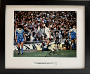 Ricky Villa Signed Tottenham Hotspur Framed Presentation
