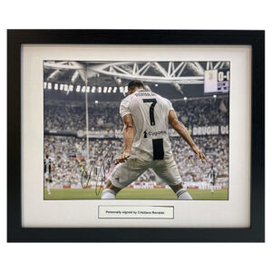 Cristiano Ronaldo Real Madrid Goal Celebration Picture in Frame