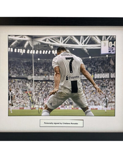 Cristiano Ronaldo Real Madrid Goal Celebration Picture in Frame