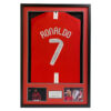 Cristiano Ronaldo Signed Manchester United 2008 Shirt Framed