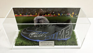 Cristiano Ronaldo Signed Nike Football Boot Real Madrid in Case with Plaque