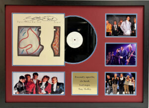 Tony Hadley Signed Spandau Ballet Vinyl Album in Framed Presentation