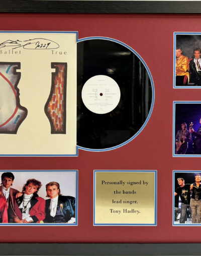 Tony Hadley Signed Spandau Ballet Vinyl Album in Framed Presentation