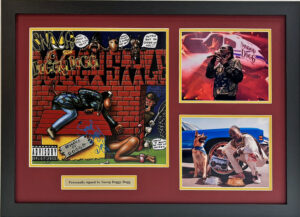 Snoop Dogg Signed Doggystyle Vinyl Album Cover Picture in Framed Presentation