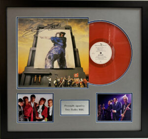 Tony Hadley Signed Spandau Ballet Vinyl Album in Framed Presentation