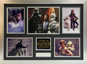 Jeremy Bulloch Signed Star Wars Framed Presentation Image D