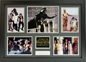 David Prowse Signed Star Wars Framed Presentation Image C