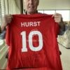 Geoff Hurst Personally Signed England Shirt in Classic Frame - Image 2