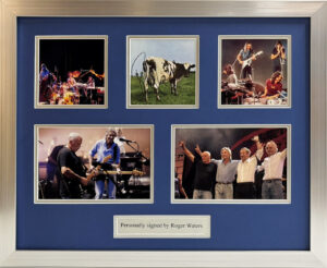 Roger Waters Personally Signed Pink Floyd Atom Heart Mother CD Album Framed