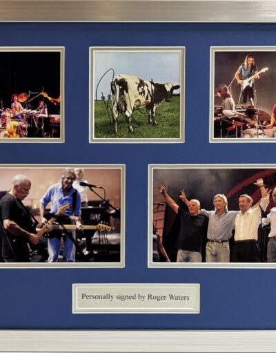 Roger Waters Personally Signed Pink Floyd Atom Heart Mother CD Album Framed