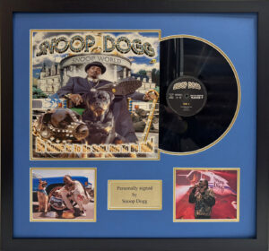 Snoop Dogg Signed Vinyl Album in Framed Presentation