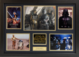 Jeremy Bulloch Bobba Fett Signed Star Wars Framed Presentation