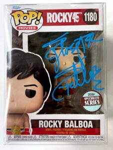 Sylvester Stallone signed Rocky Funko Pop