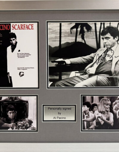 Al Pacino Signed Scarface Picture in Framed Presentation