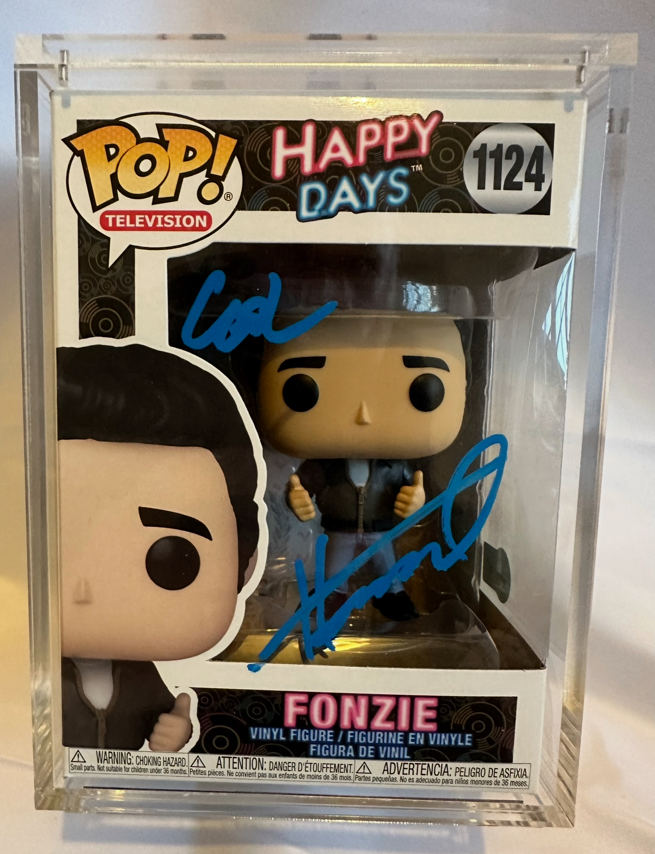 IMG_4278 Henry Winkler Signed Fonzie Happy Days Funko Pop - Image 1