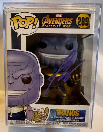 Josh Brolin Marvel Avengers Thanos Signed Funko Pop