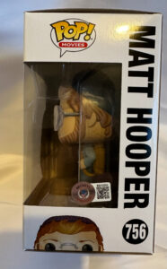 Richard Drefuss Jaws Signed Funko Pop