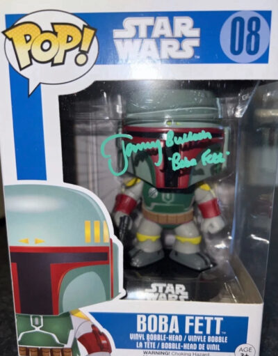 Jeremy Bulloch Signed Star Wars Boba Fett Funko Pop