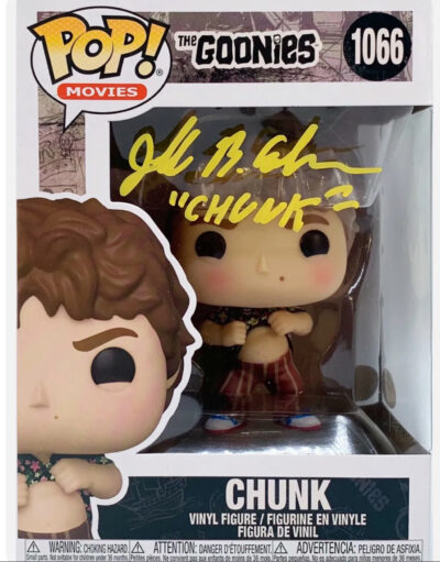 Jeff Cohen Signed The Goonies Chunk Funko Pop