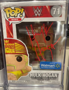 Hulk Hogan Signed Funko Pop