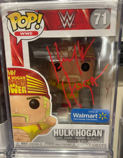 Hulk Hogan Signed Funko Pop