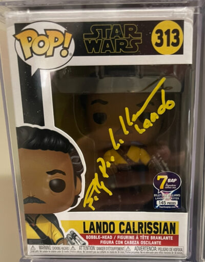 Billy Dee Williams Signed Star Wars Lando Calrissian Funko