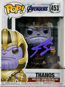 Josh Brolin Signed Marvel Avengers Thanos No.453 Funko Pop