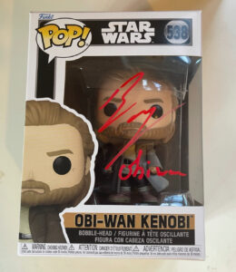 Ewan Mcgregor Signed Star Wars Obi Wan Funko Pop