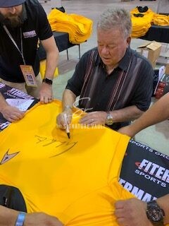 William Shatner Signing