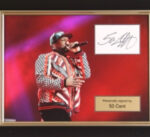 50 Cent Signed Framed Presentation