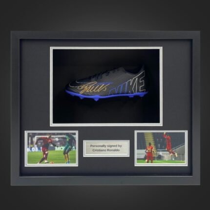Cristiano Ronaldo Signed Boot