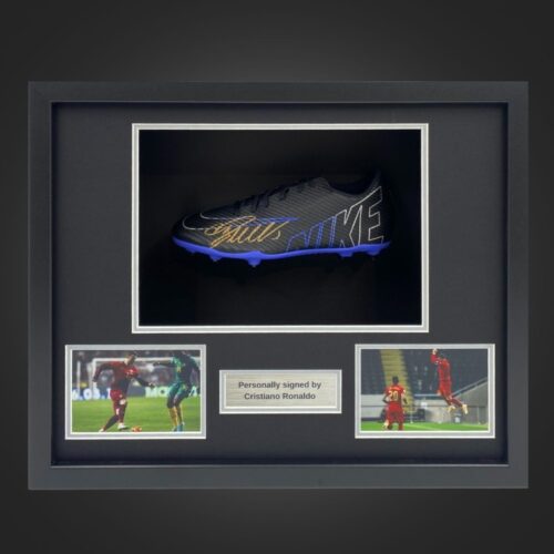 Cristiano Ronaldo Signed Boot