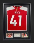 Declan Rice signed Arsenal Shirt