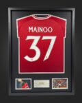 Kobe Mainoo Manchester United signed Shirt