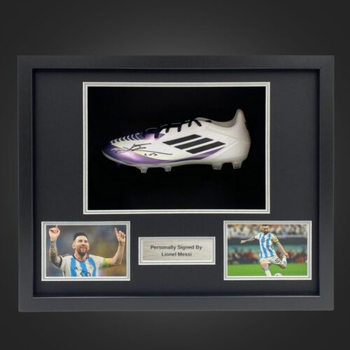 Lionel Messi Signed Boot