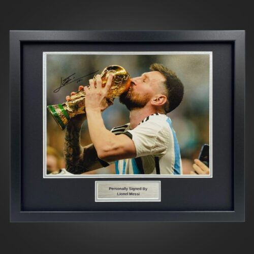 Lionel Messi Signed Photo
