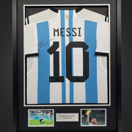 Messi Argentina Signed Shirt