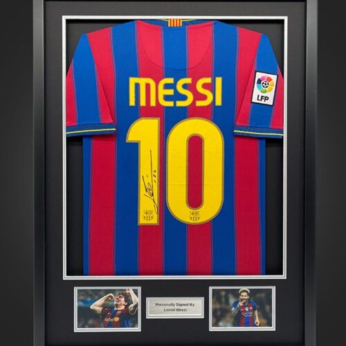 Messi Barcelona Signed Shirt