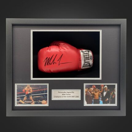 Mike Tyson Signed GLove