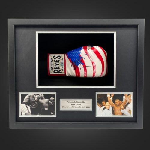 Mike Tyson Signed Glove
