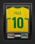 Pele Brazil Signed Shirt