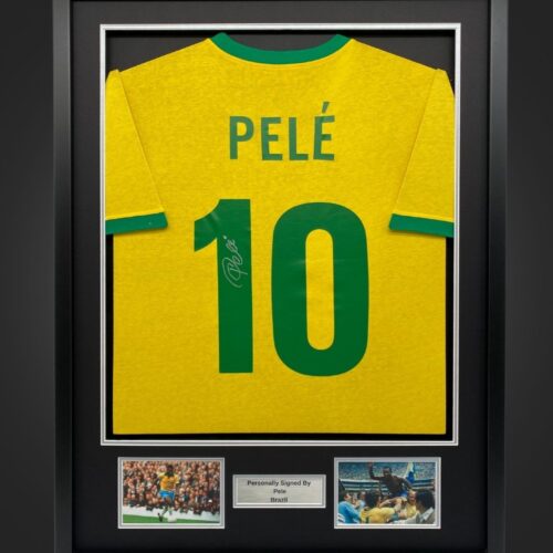 Pele Brazil Signed Shirt