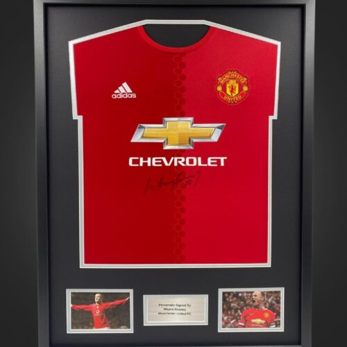 Rooney Manchester United Signed Shirt