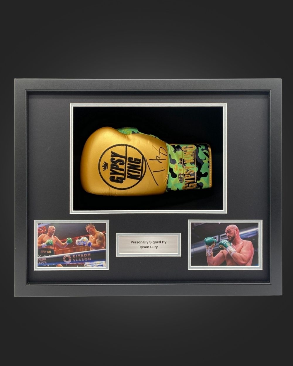 Tyson Fury Signed GLove Tyson Fury Boxing Glove - Framed - Image 1