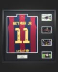 Neymar JR signed Barcelona