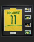Ronaldinho Brazil Signed Shirt